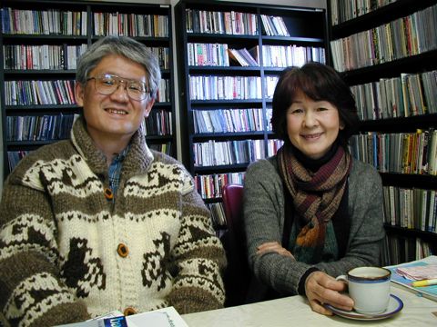 ラムサール・ネットワーク日本の陣内隆之さんと安藤よしのさん