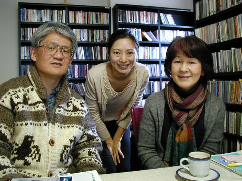 ラムサール・ネットワーク日本の陣内隆之さんと安藤よしのさん